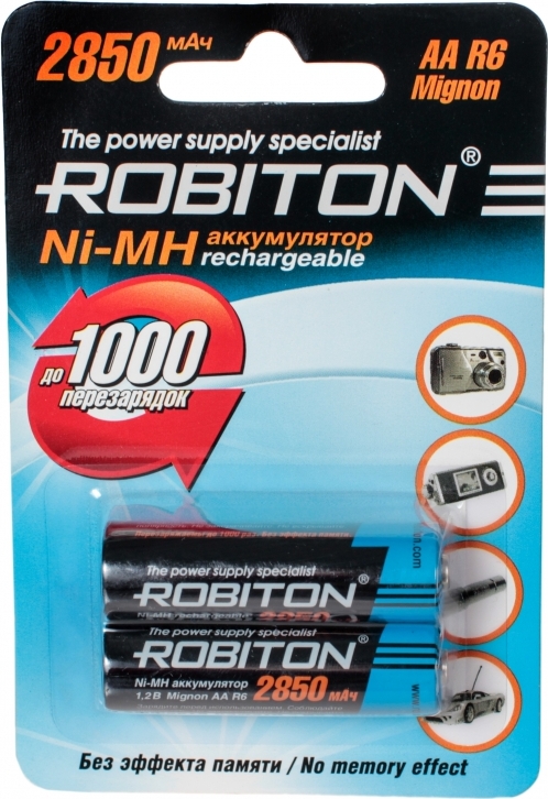 Аккумулятор ROBITON R6 2850mAh